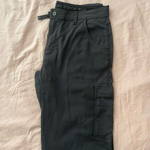 Prana Men's Charcoal Cargo Pants